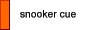 snooker cue